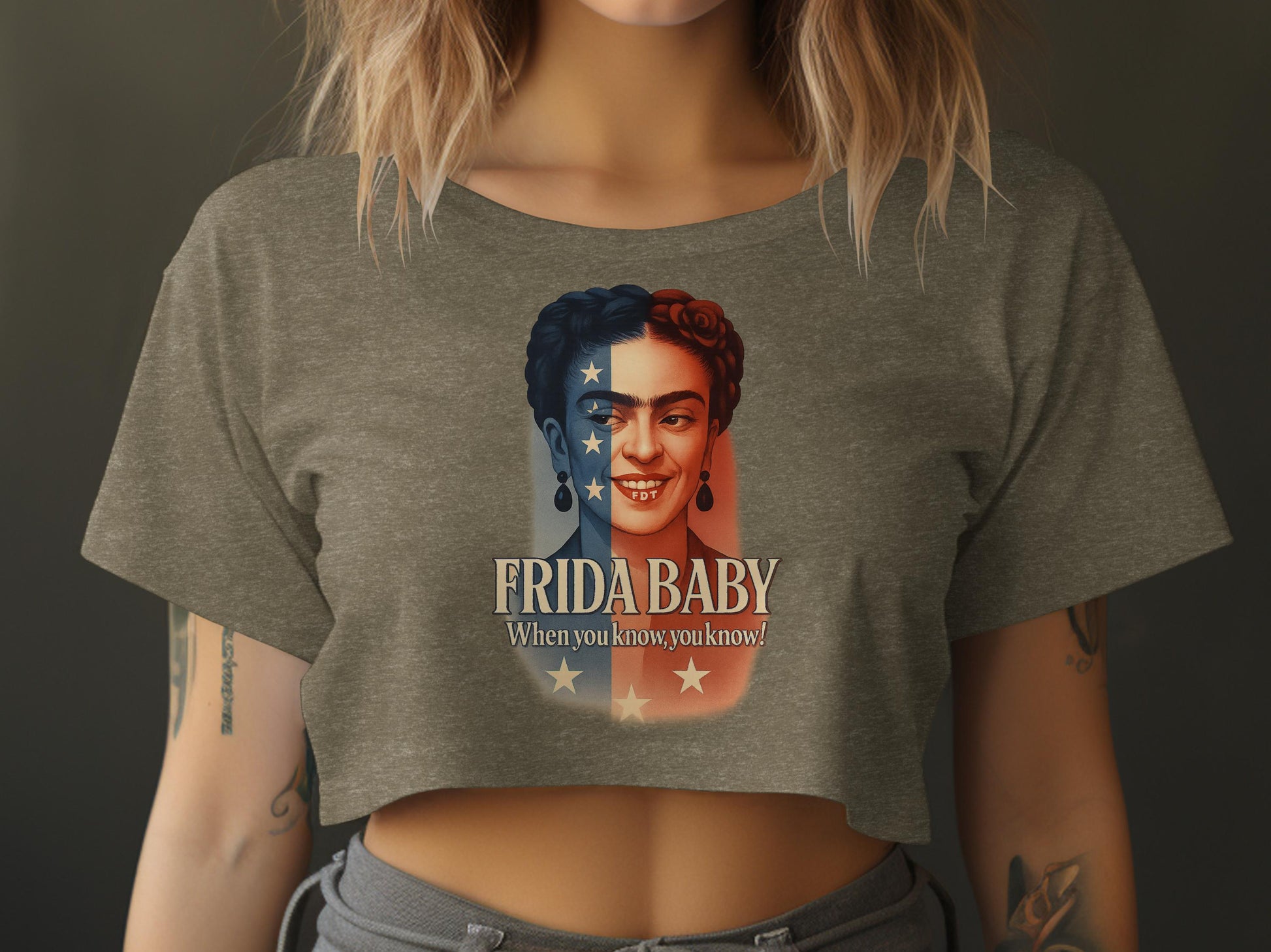 Frida Baby When You Know You Know Crop Top product type