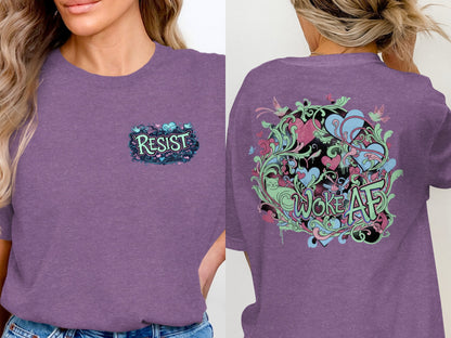 Resist and Woke AF Graphic Tee Collection