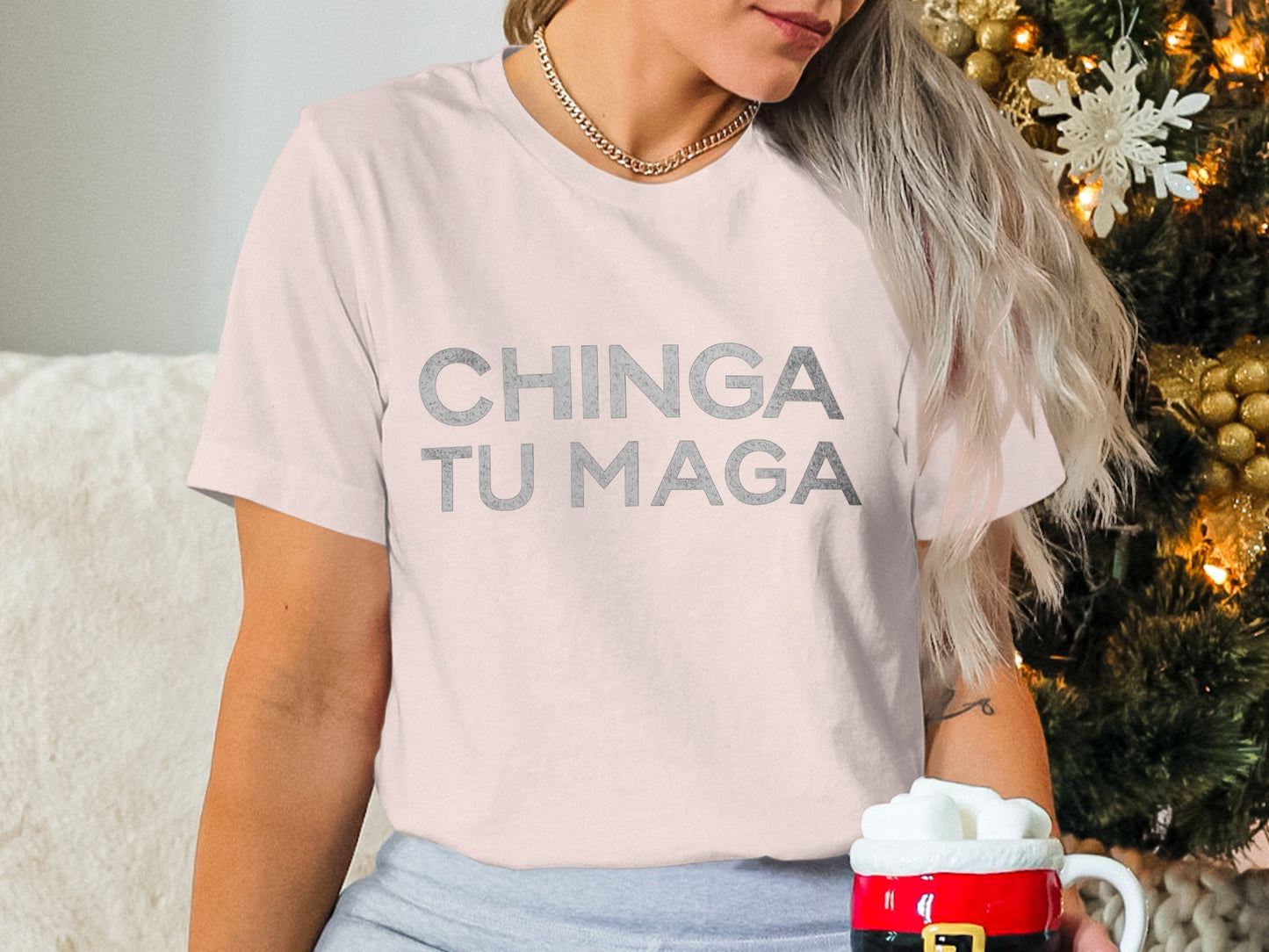 Chinga Tu Maga Graphic Tee Statement Apparel
