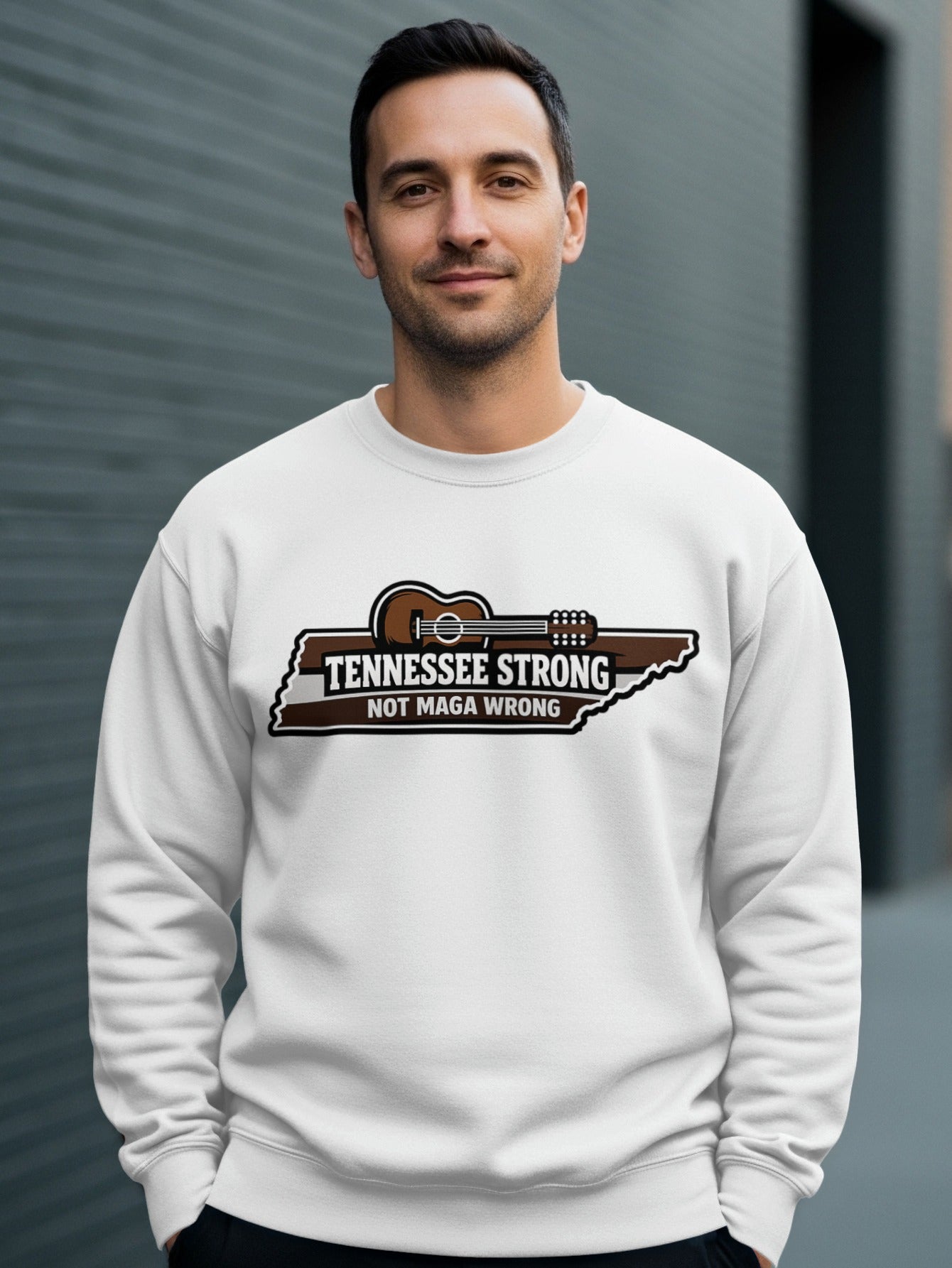 Tennessee Strong Not MAGA Wrong Sweatshirt