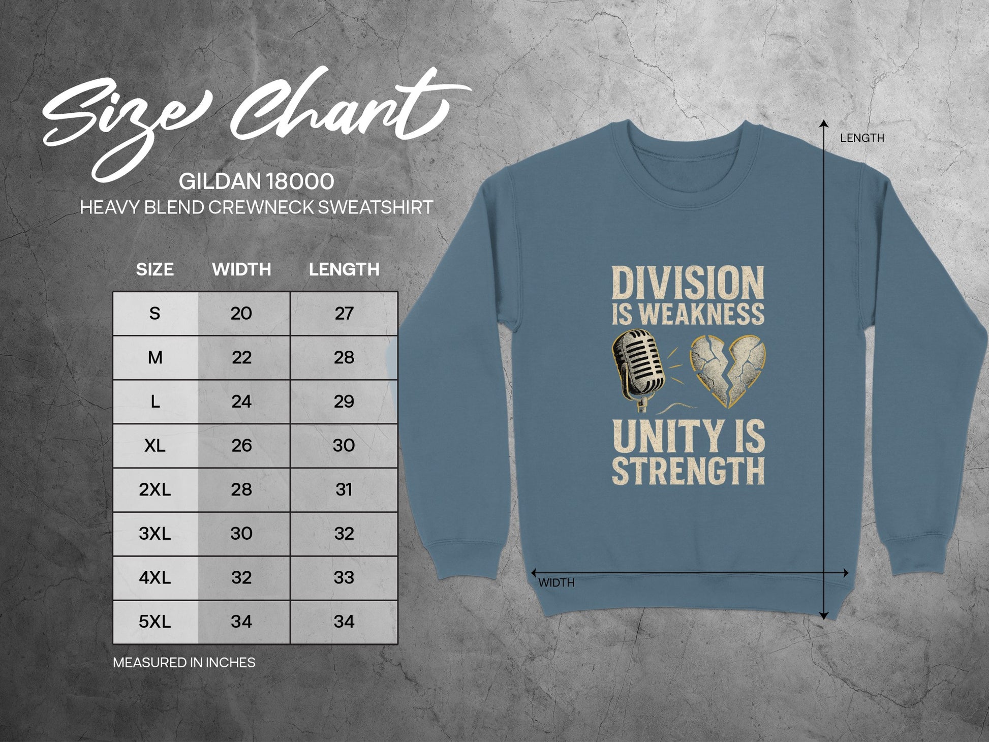 Division is Weakness Unity is Strength Sweatshirt product