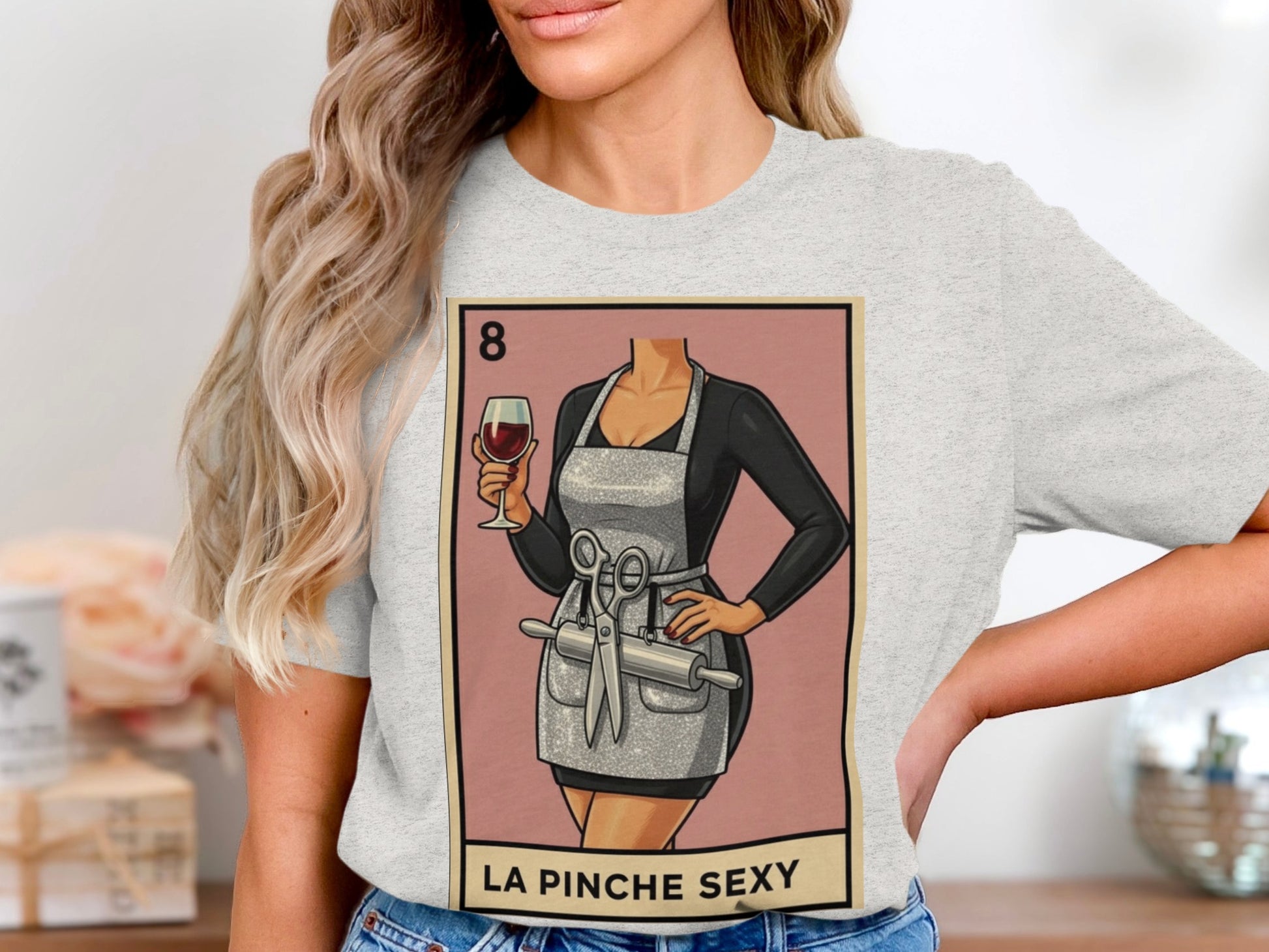 La Pinche Sexy Design Casual Graphic Tee product