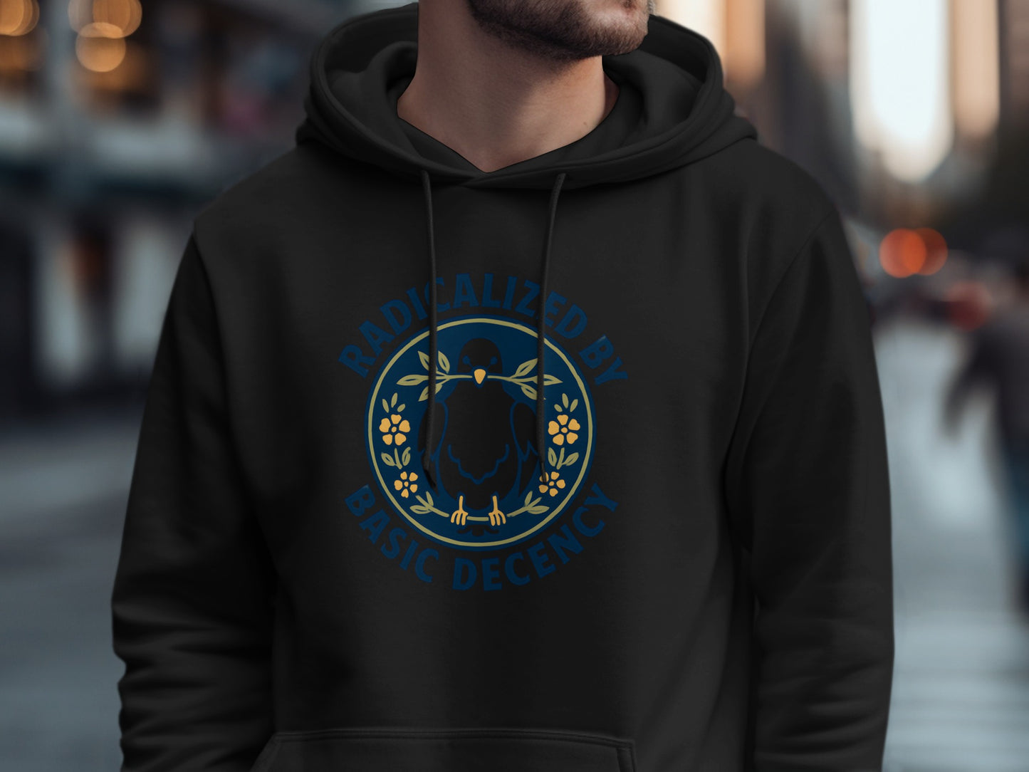 Radicalized By Basic Decency Hoodie product