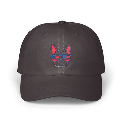 Cool French Bulldog Design Grey Baseball Hat product