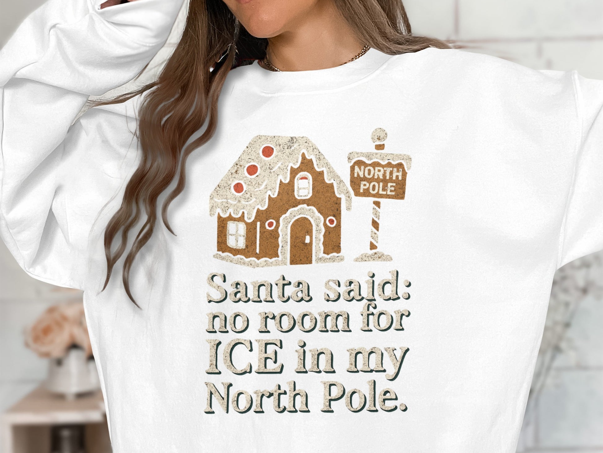 Santa Said No Room for Ice in My North Pole Shirt