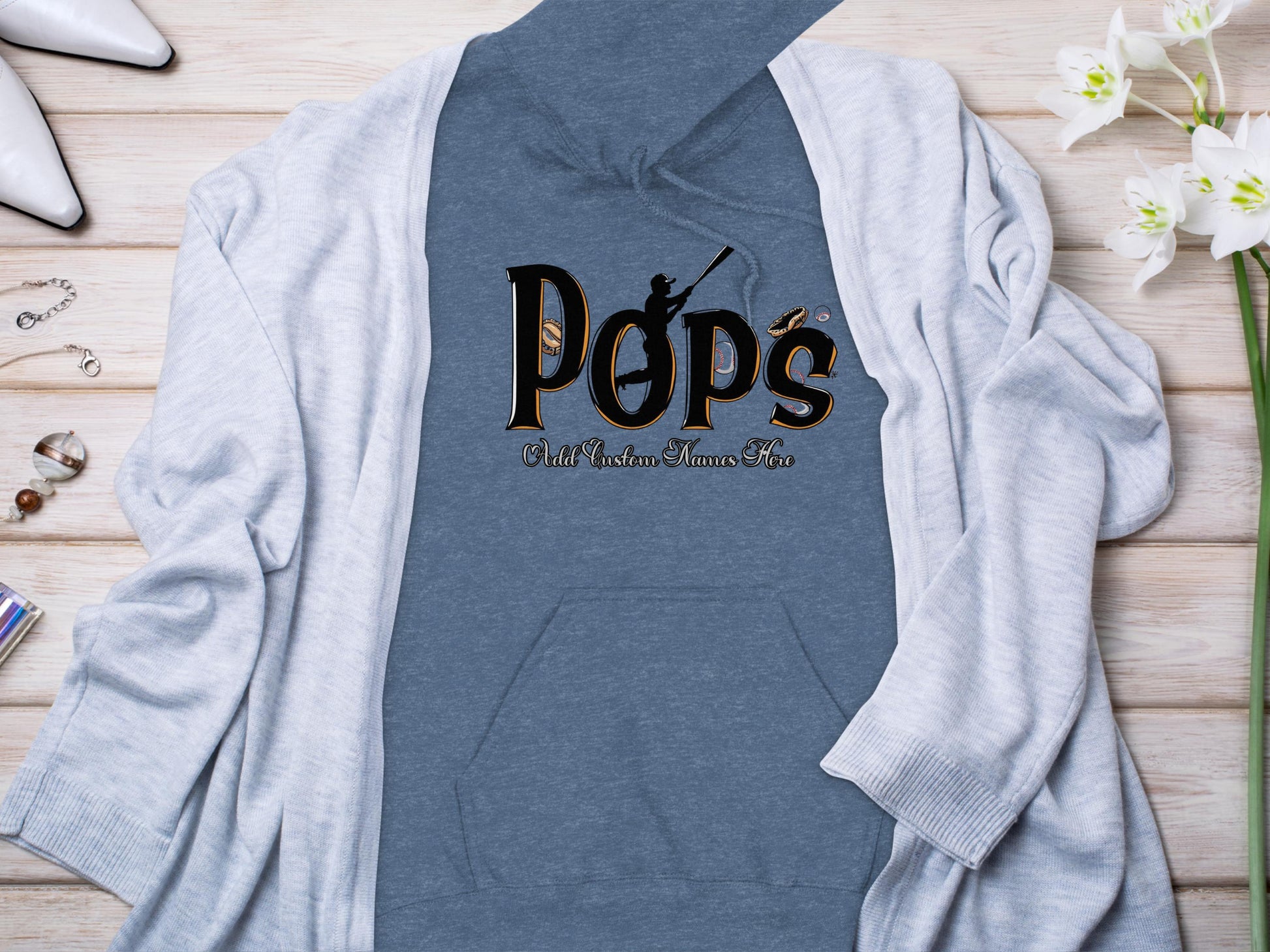 Pops Casual Hoodie Classic Style Graphic Print product