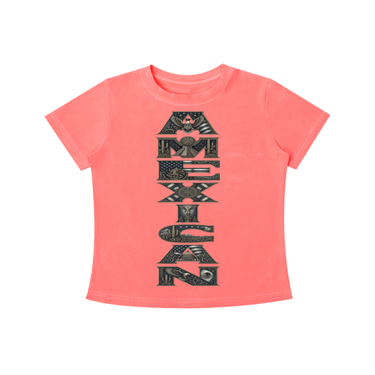 AMEXICAN Vintage Wash Slim Fit T-shirt