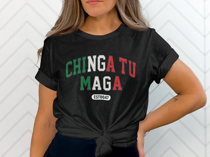 Bold ChingATuMaga EST8647 Graphic Tee