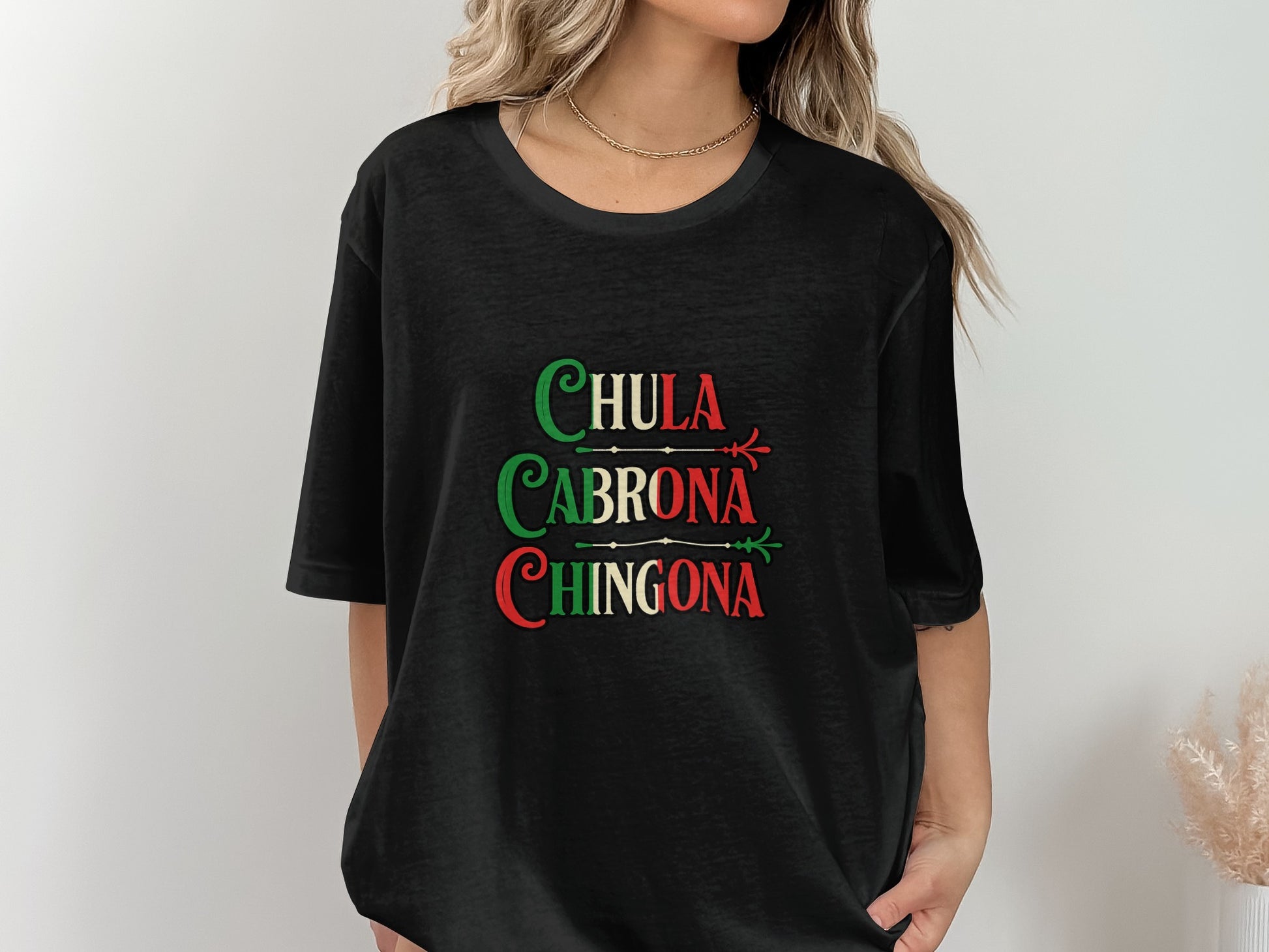 Chula Cabrona Chingona Graphic Print T-shirt product type