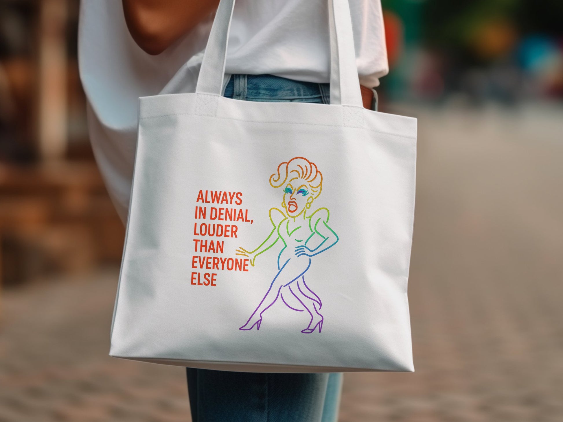 Always in Denial Louder Than Everyone Else product type