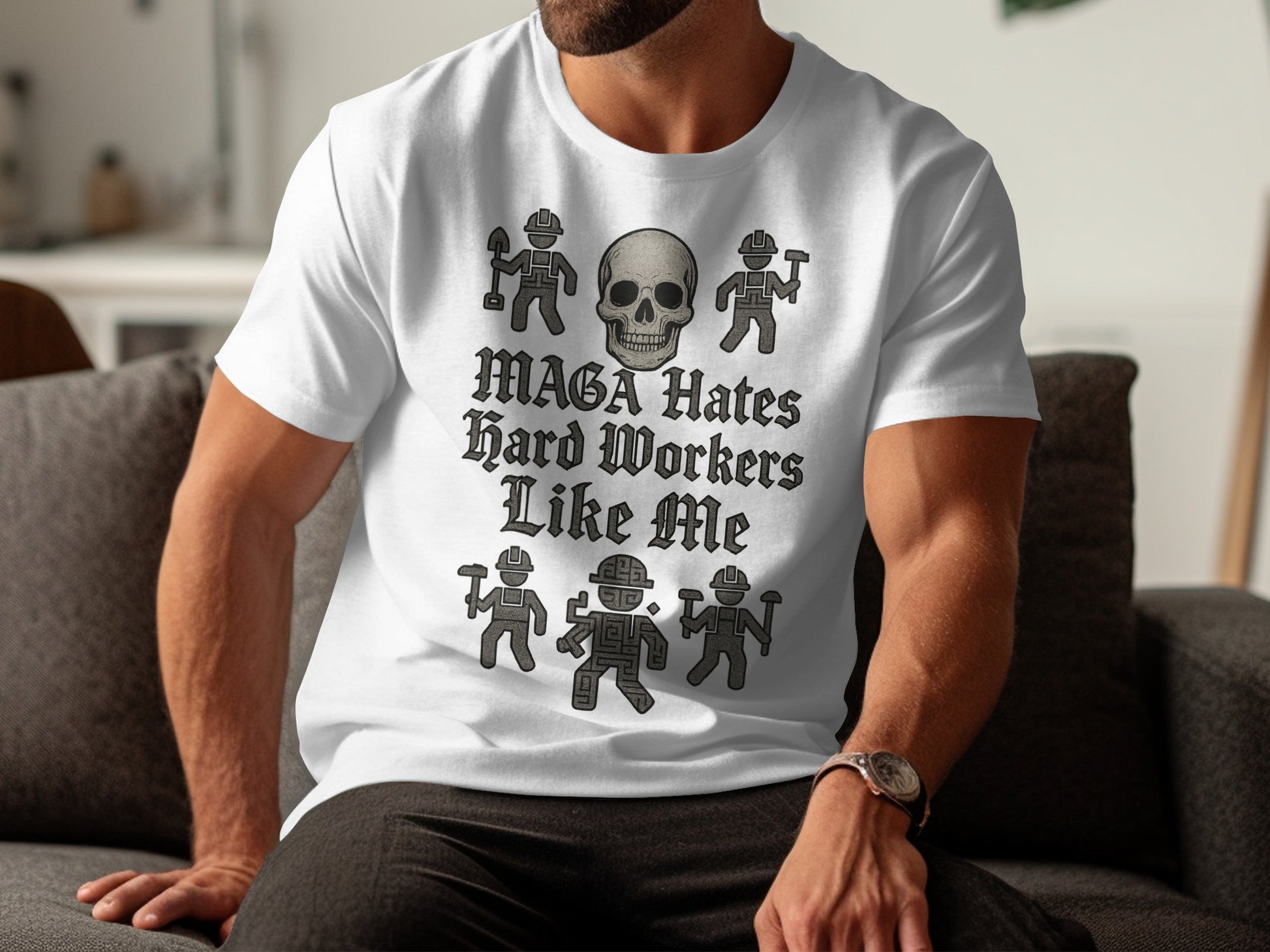 MAGA Hates Hard Workers Like Me T-shirt Product
