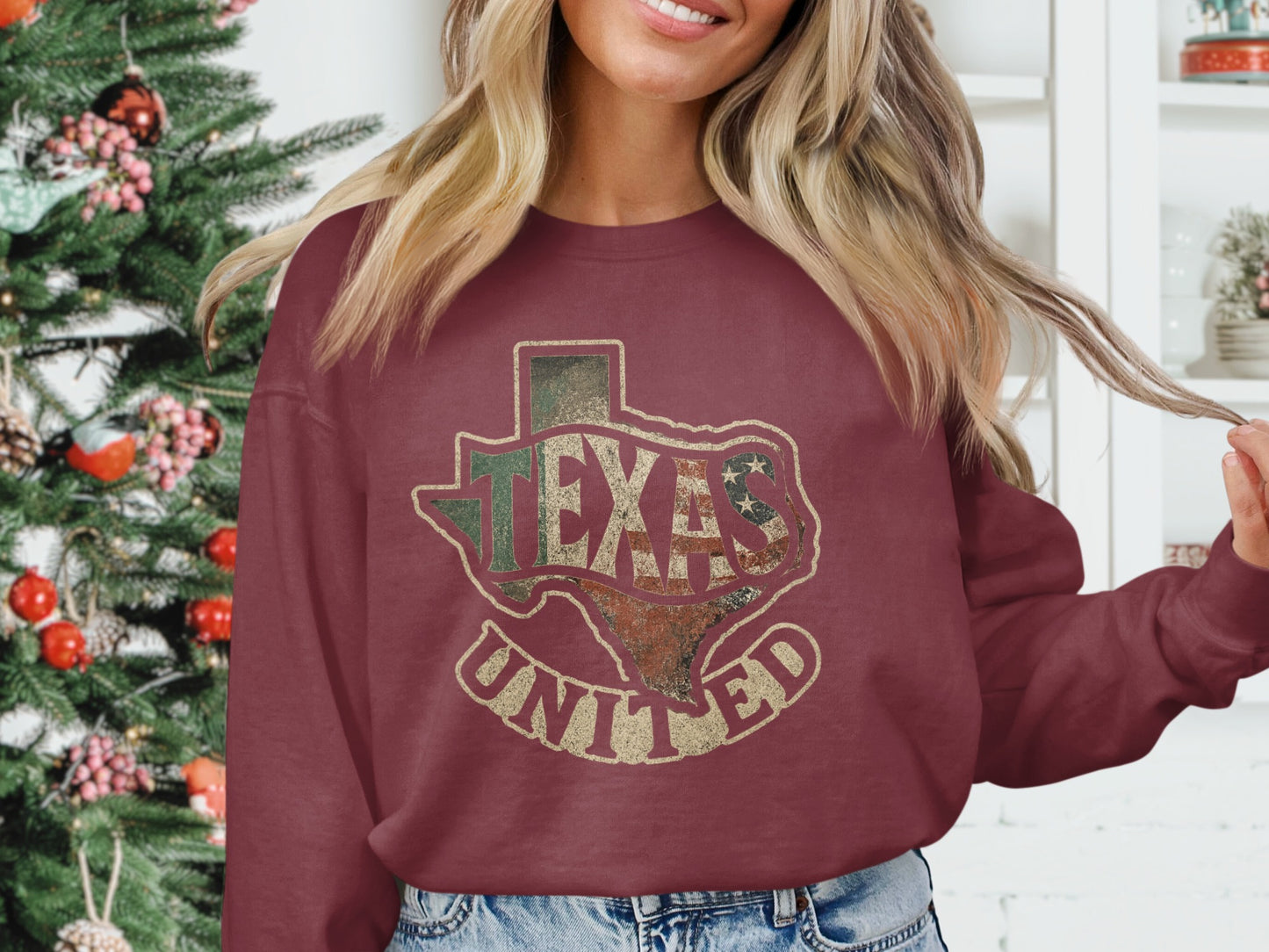 Texas United Graphic Print Sweatshirt product