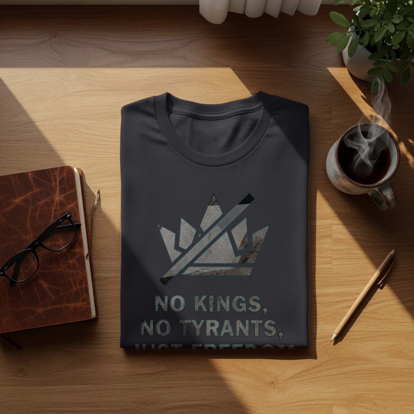 No Kings No Tyrants Just Freedom T-Shirt