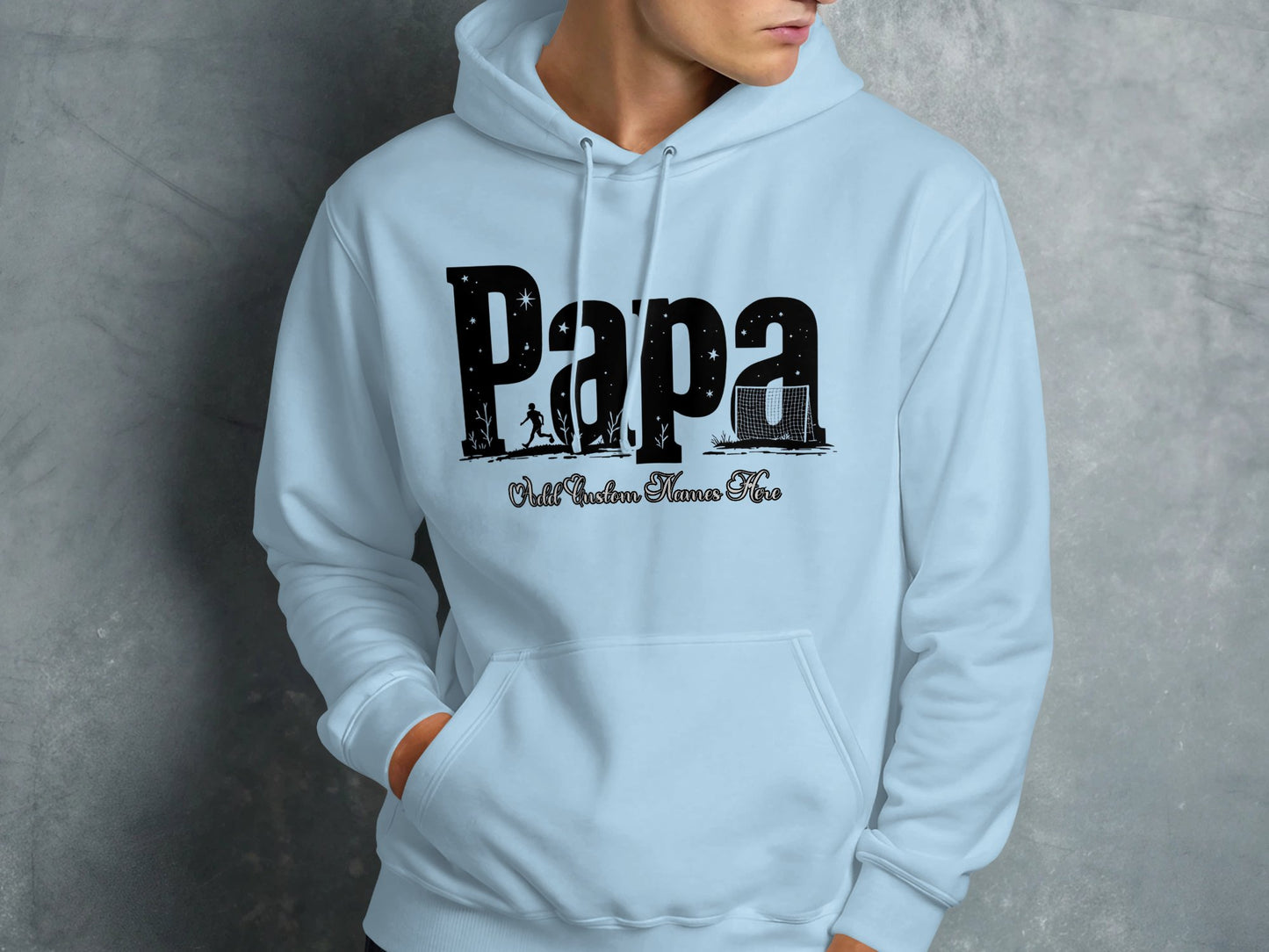 Papa Old Western Theme Graphic Hoodie product