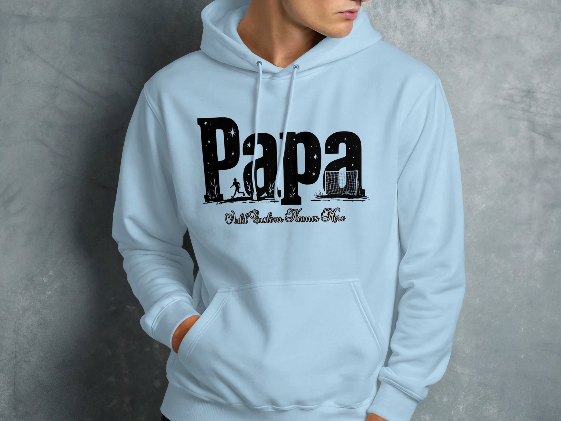 Papa Old Western Theme Graphic Hoodie product