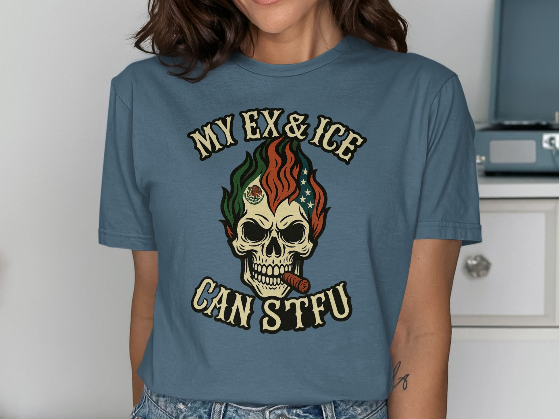 My Ex And Ice Can STFU Graphic Tee product