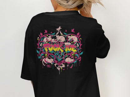 Artistic Design Statement T-Shirt with Unique Artwork
