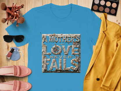A Mother's Love Never Fails Design T-Shirt product