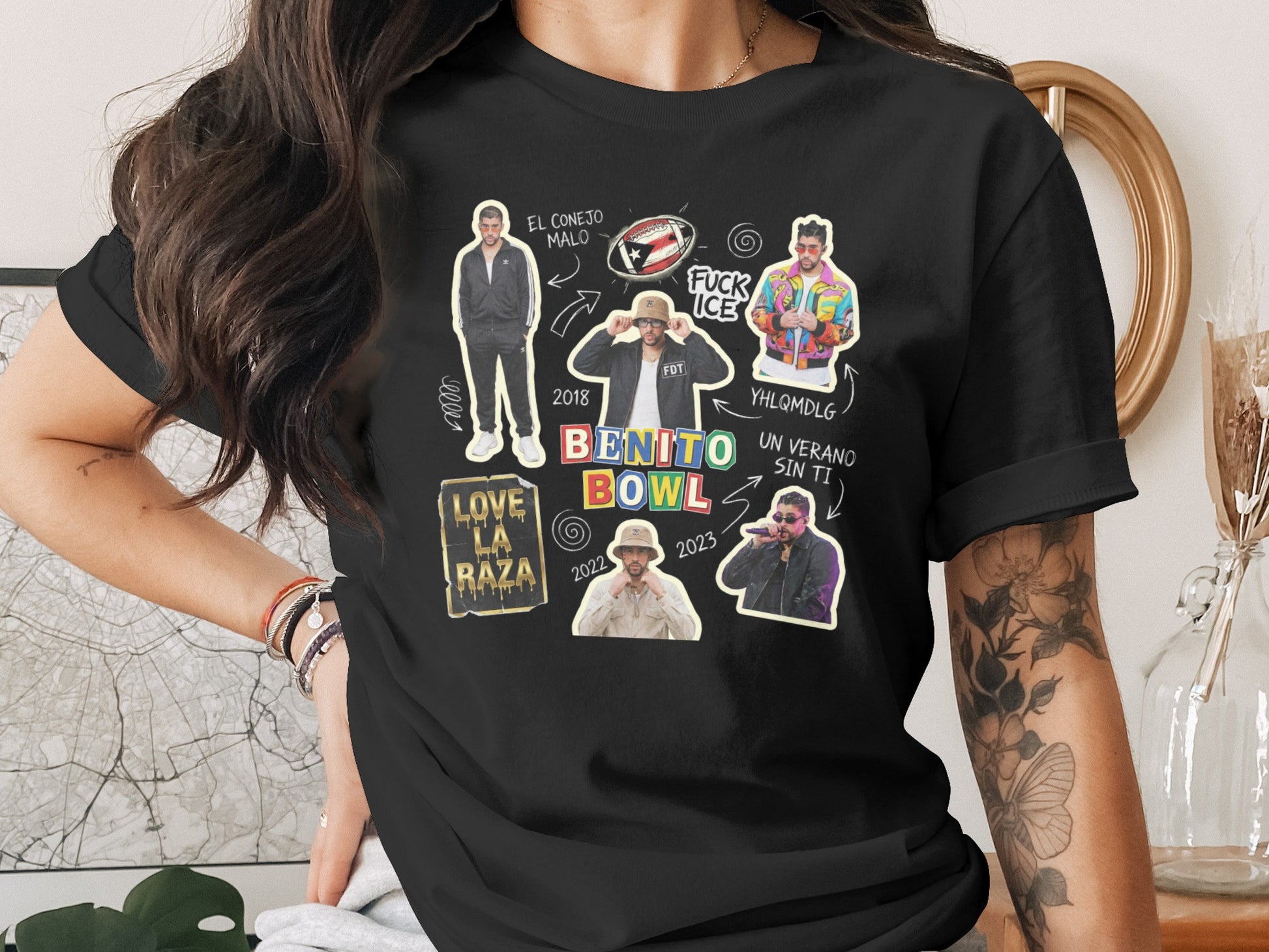 Benito Bowl Graphic Tee with Trendy Designs