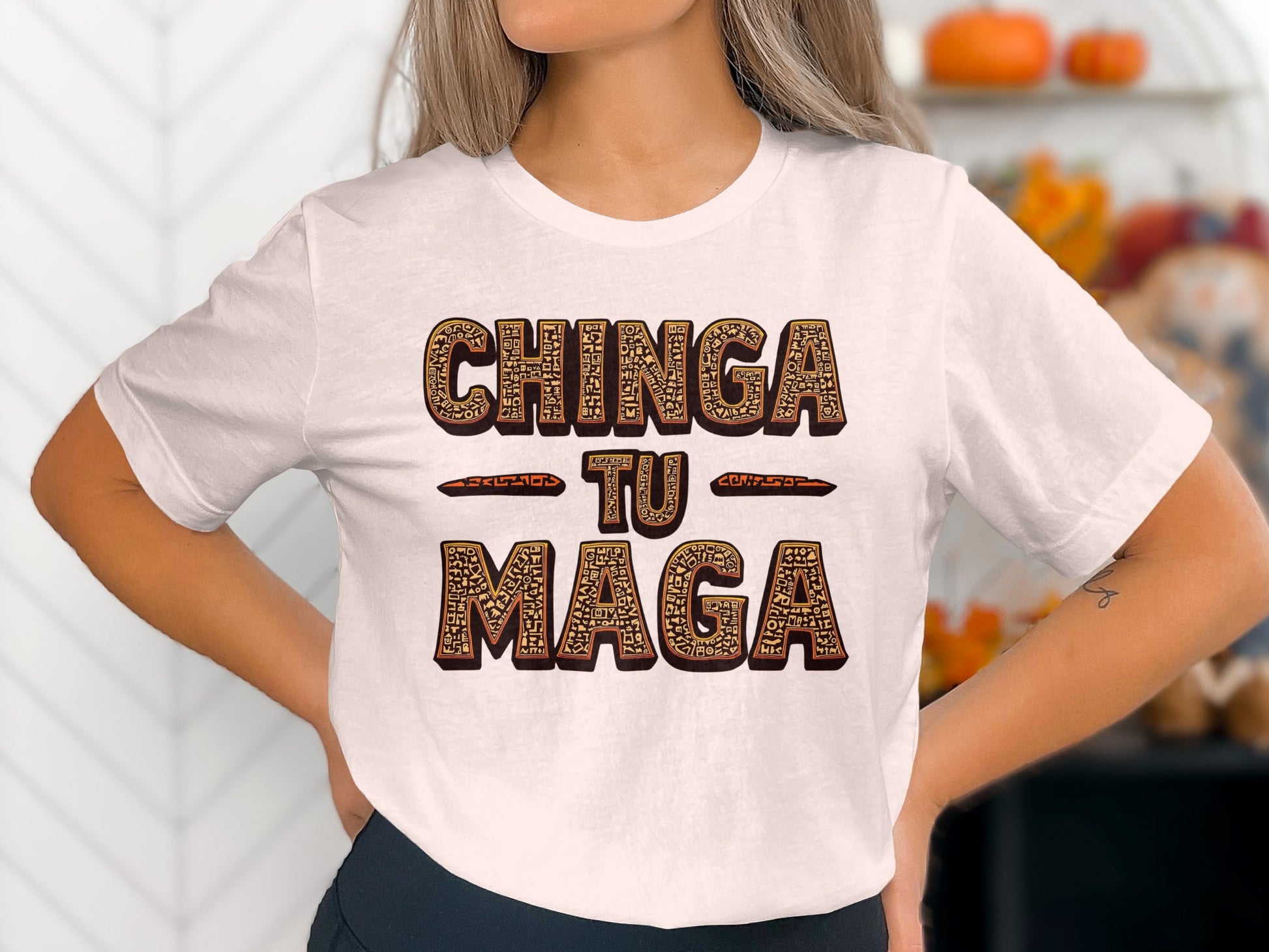 Chinga Tu Maga Graphic Shirt for Bold Statements