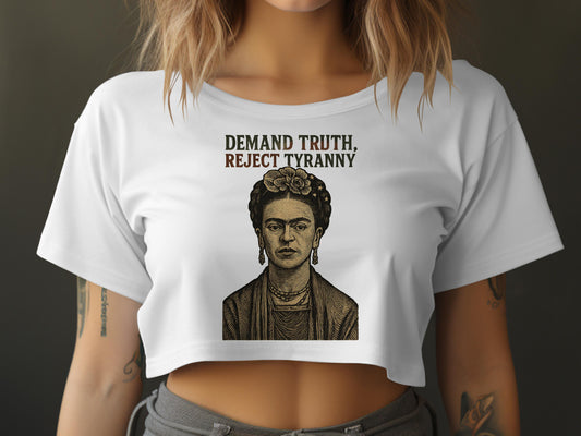 Demand Truth Reject Tyranny Graphic Tee product
