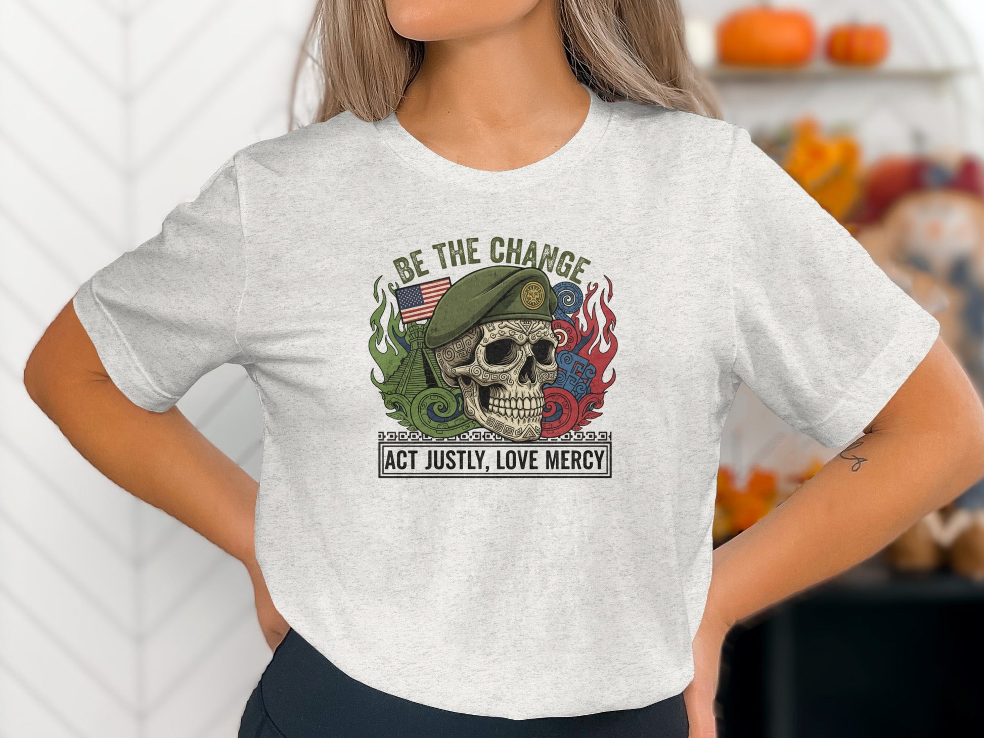 Be The Change Act Justly Love Mercy shirt