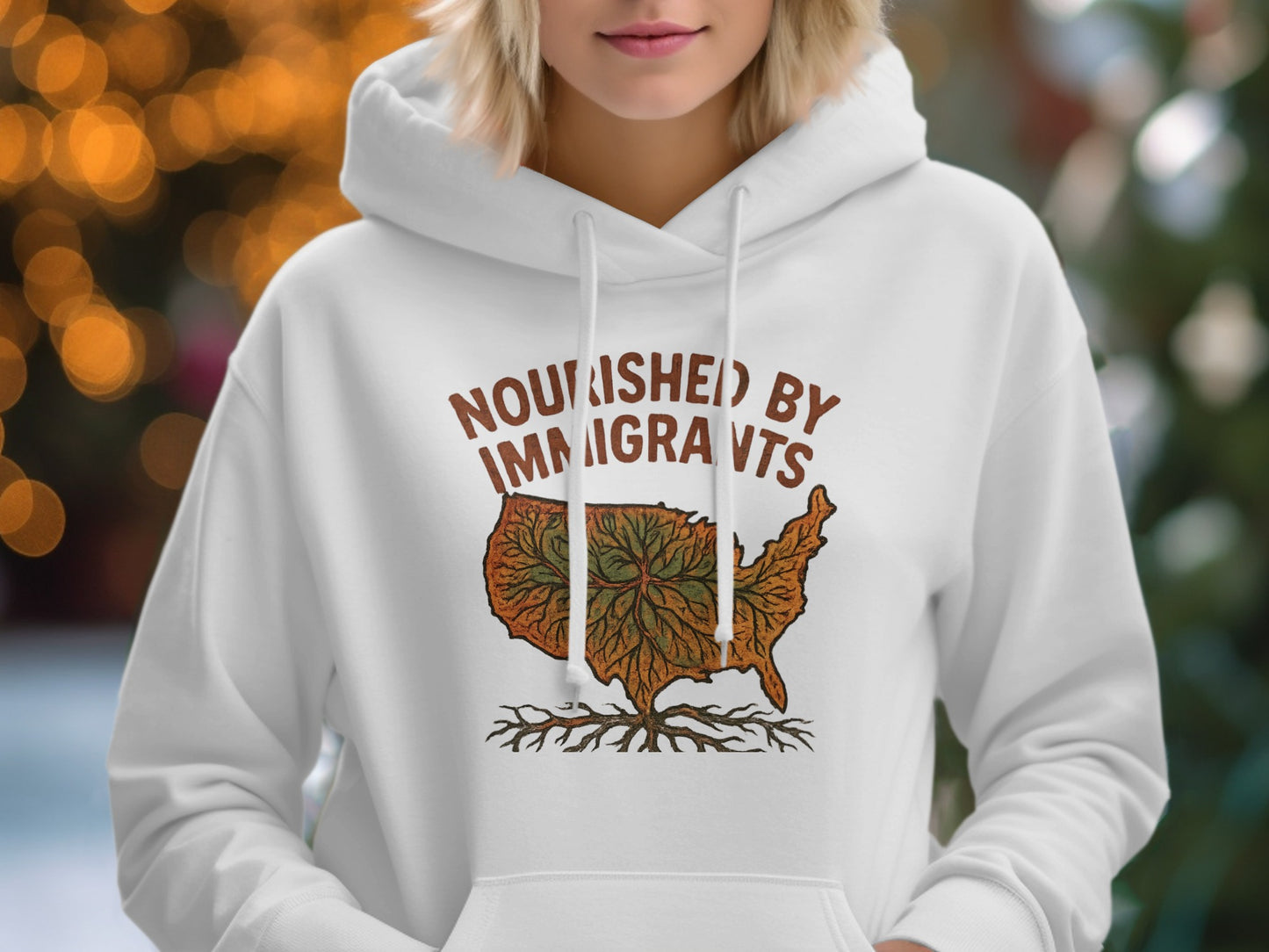 Nourished By Immigrants Graphic Hoodie product