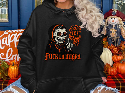 Bold Statement ICE Skeleton Graphic Hoodie product