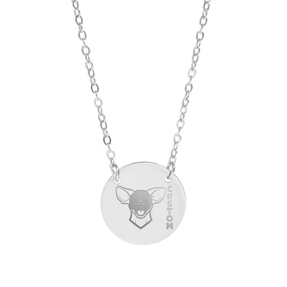 Dog Face Custom Personalized Necklace Gift Idea