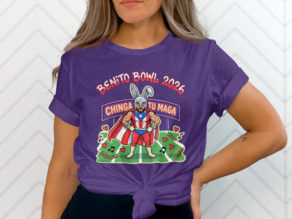 Benito Bowl 2026 Chinga Tu Maga Graphic Tee