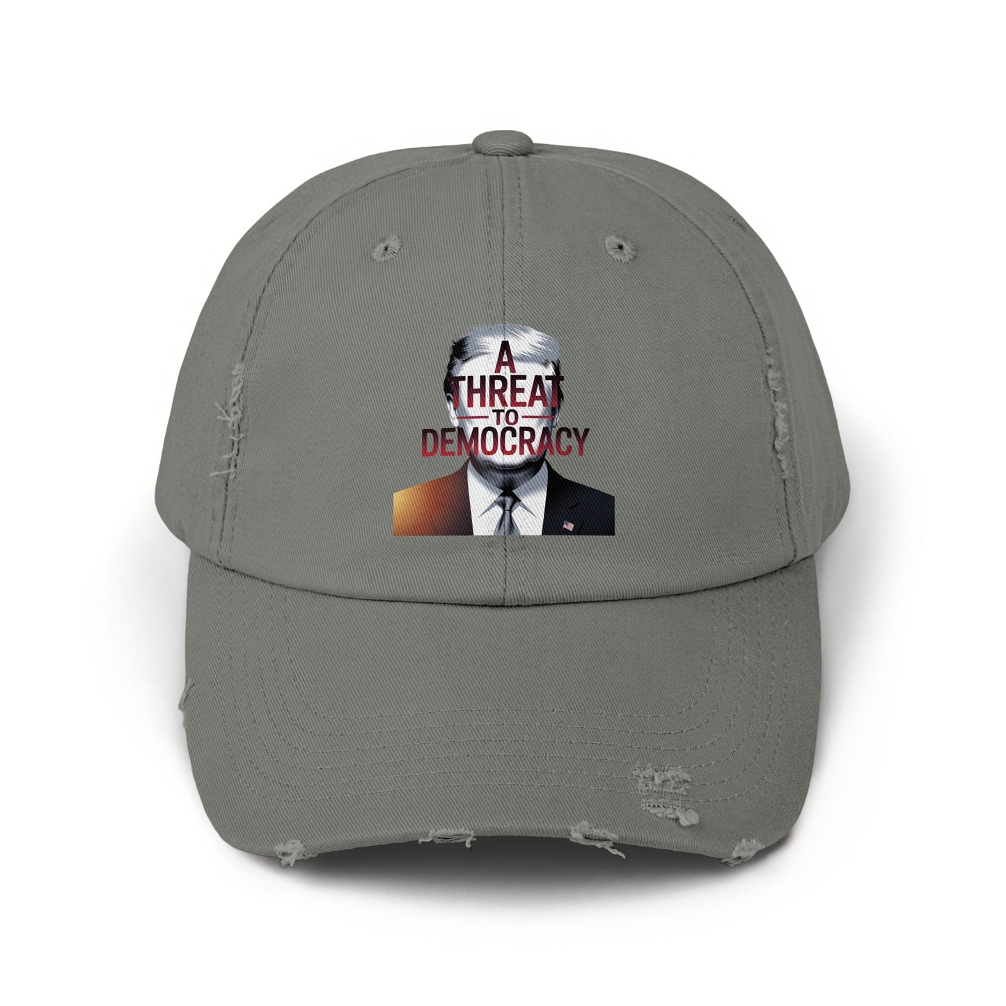 A Threat to Democracy Graphic Dad Hat product