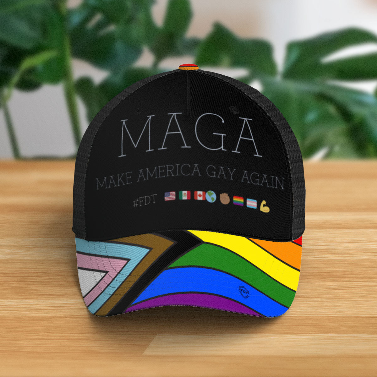 Traditional Mesh Back Cap MAGA #FDT Be Loud Hat
