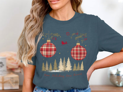 One Holiday One Heart Christmas T-Shirt