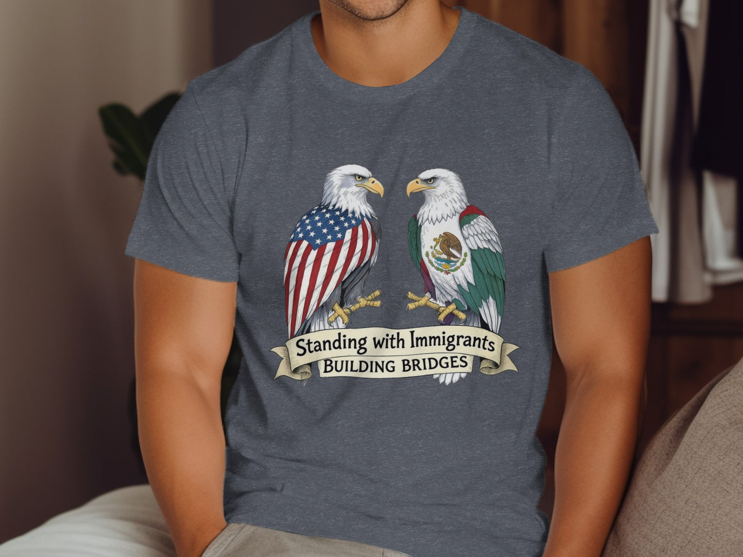 Standing with Immigrants Building Bridges t-shirt product type
