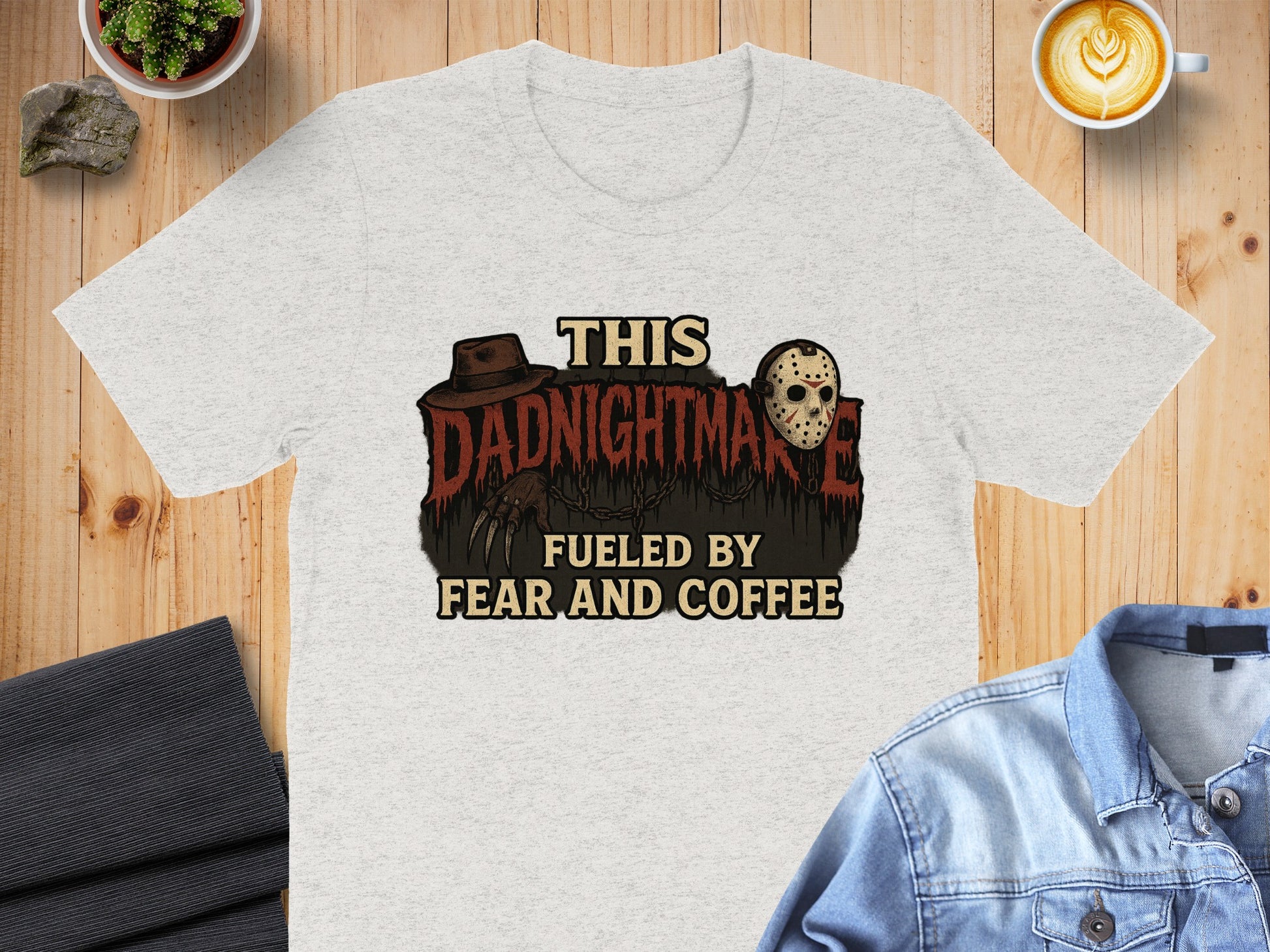 This Dadnightmare Fueled By Fear And Coffee product type