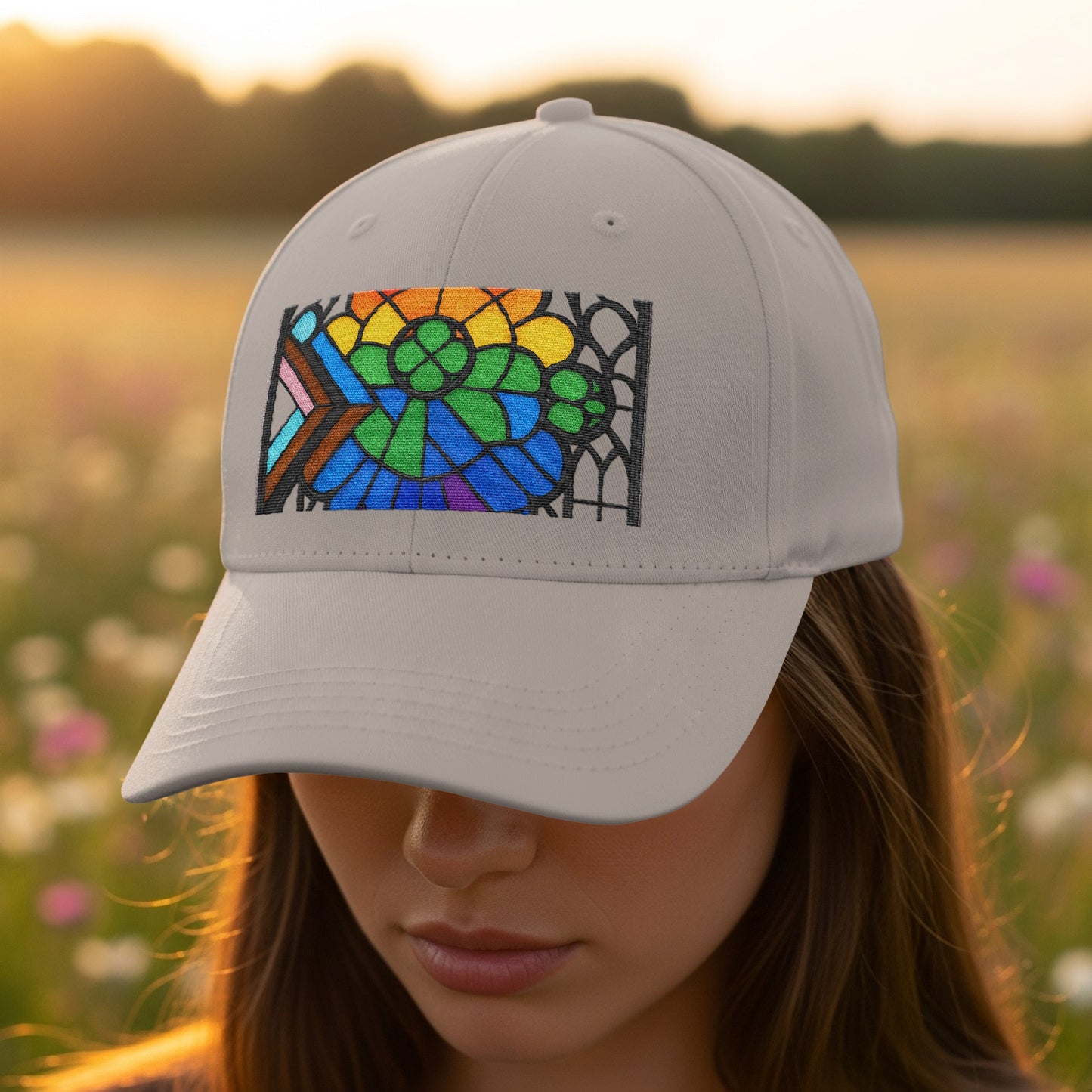 Colorful Abstract Pattern Baseball Cap product