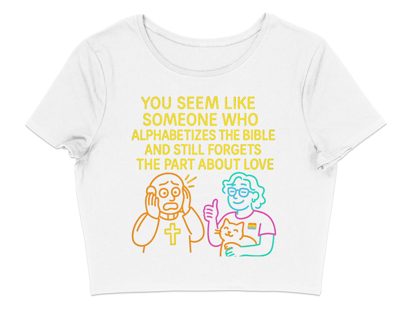 You Seem Like Someone Alphabetizes The Bible T-Shirt product