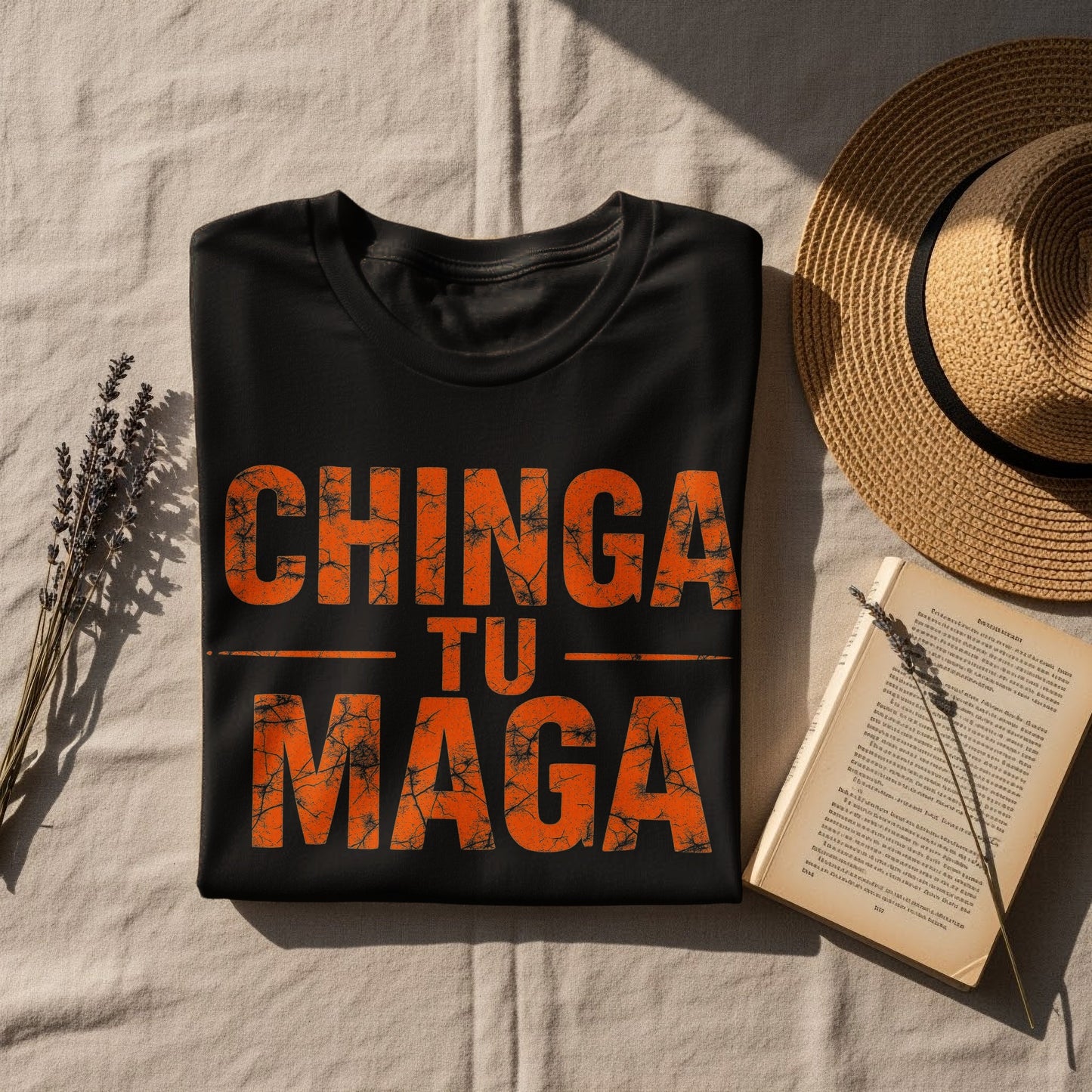 Chinga Tu Maga Graphic Tee Statement Apparel