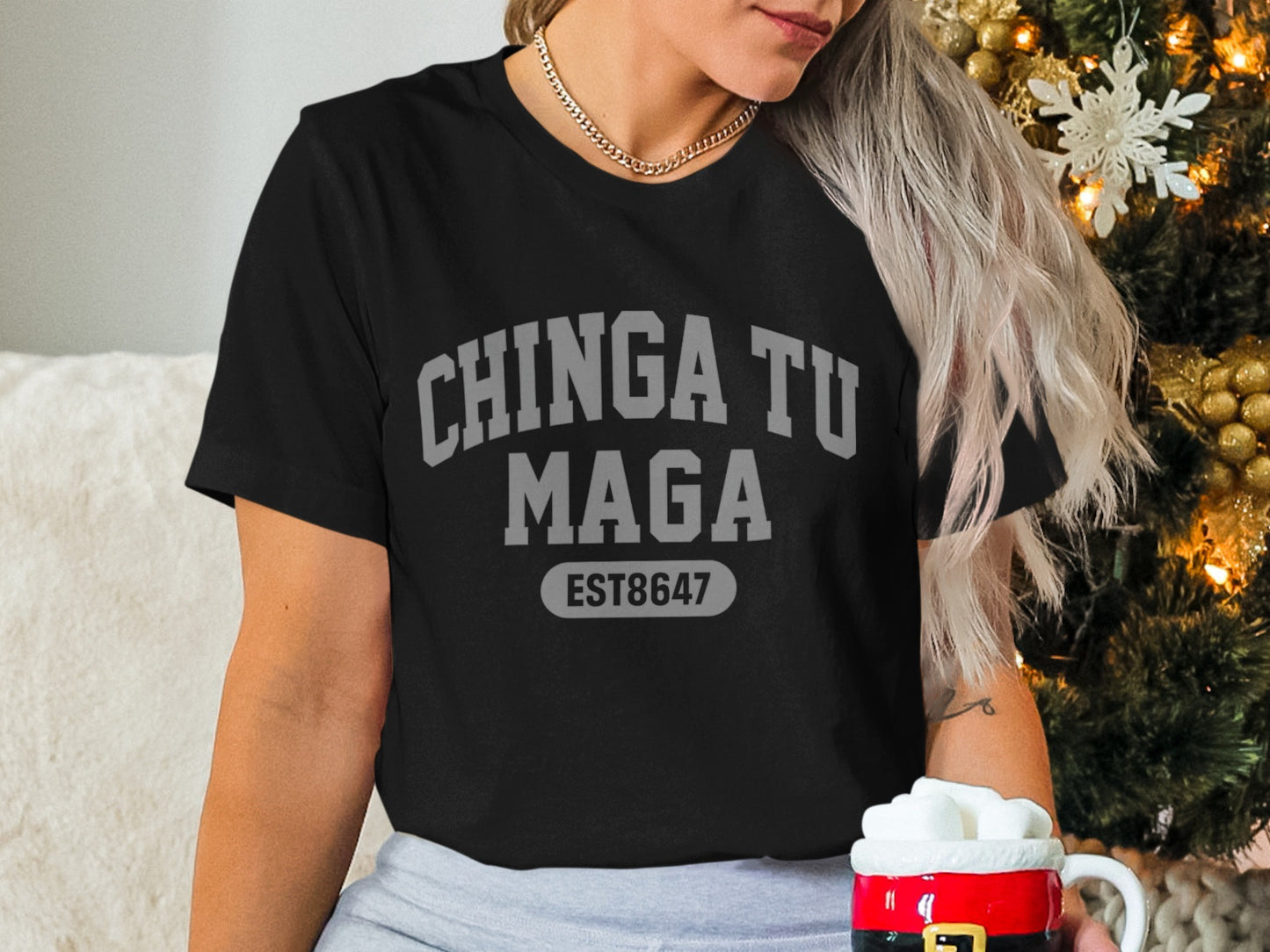 Chinga Tu Maga EST8647 Stylish Clothing Statement