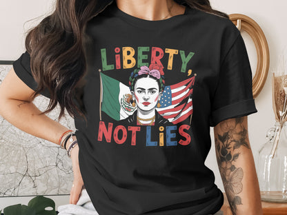 Liberty Not Lies Graphic Print T-shirt product type