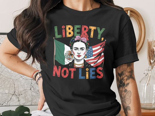 Liberty Not Lies Graphic Print T-shirt product type