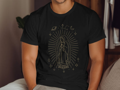 Celestial Virgin Mary Graphic Men's T-Shirt product type