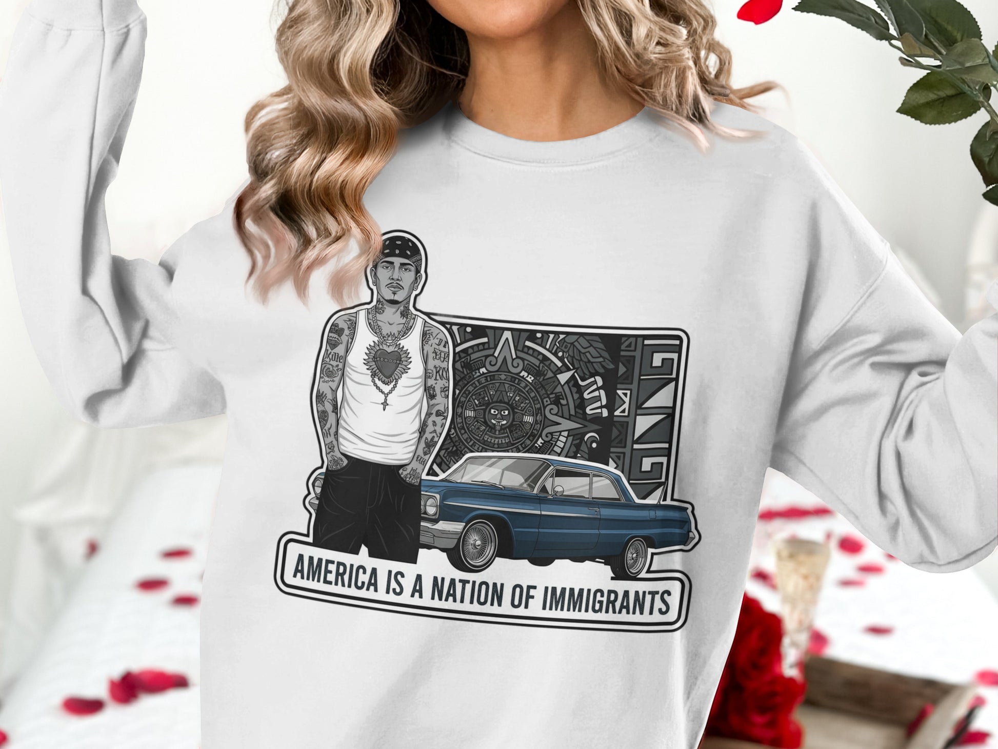 America Is a Nation of Immigrants sweatshirt