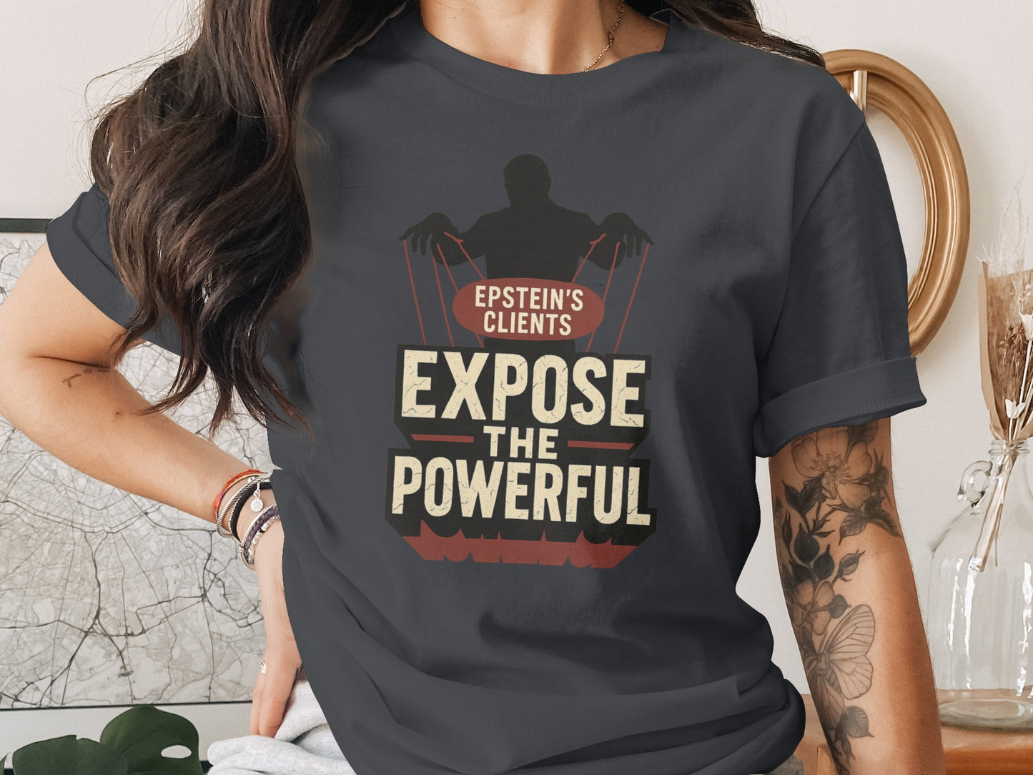 Epstein's Clients Expose The Powerful T-shirt product