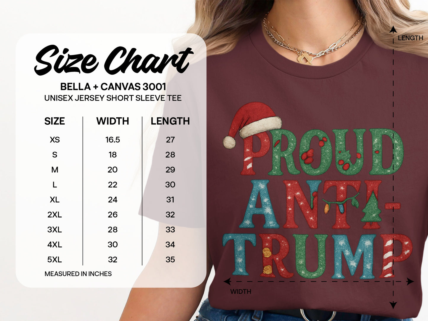 Proud Anti-Trump Unisex Jersey Short Sleeve Tee