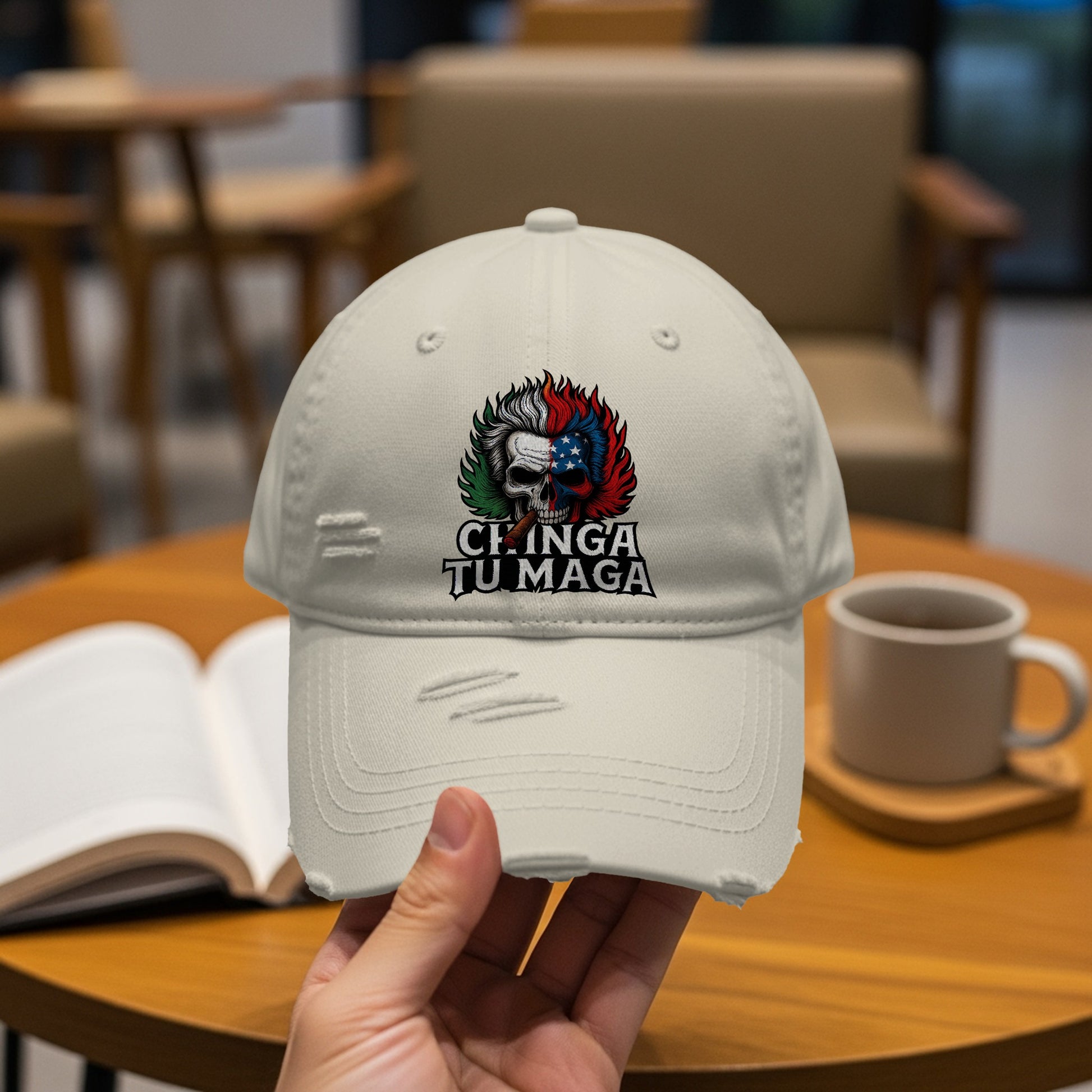 Patriotic Embroidered Adjustable Baseball Cap product