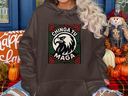 Chinga Tu Maga Graphic Hoodie product