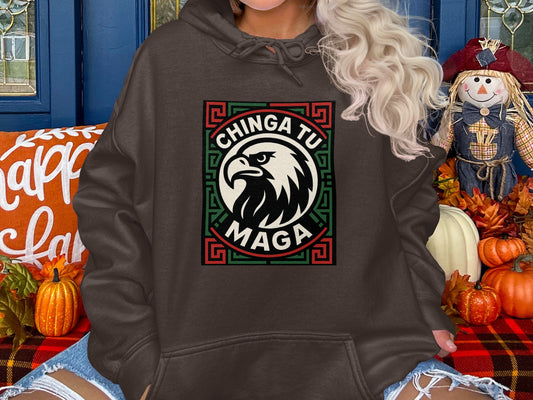 Chinga Tu Maga Graphic Hoodie product