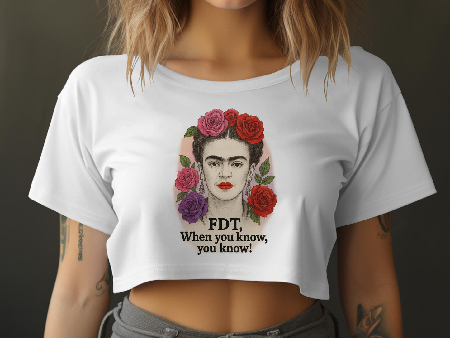 FDT When you know you know graphic tee product