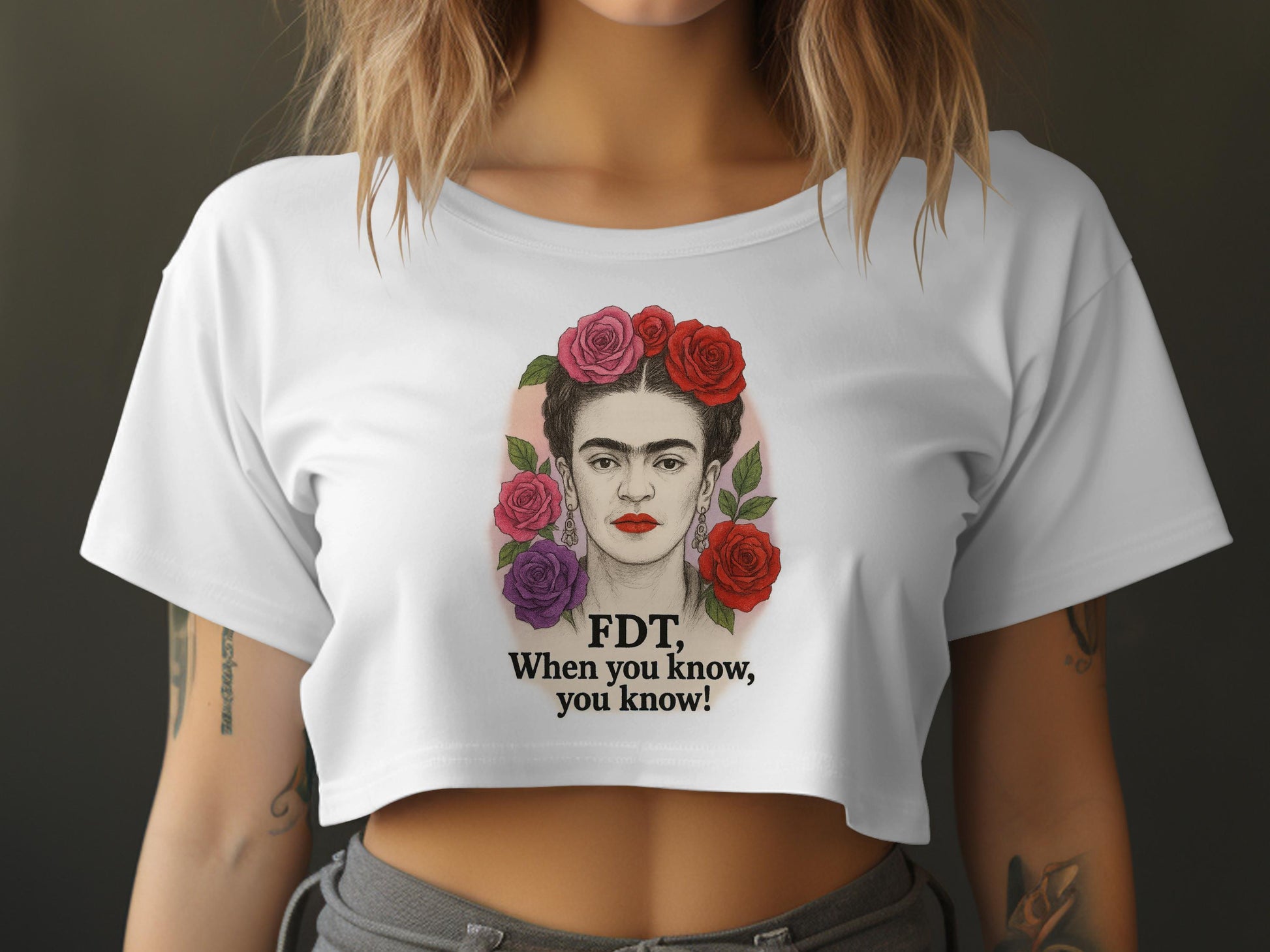 FDT When you know you know graphic tee product